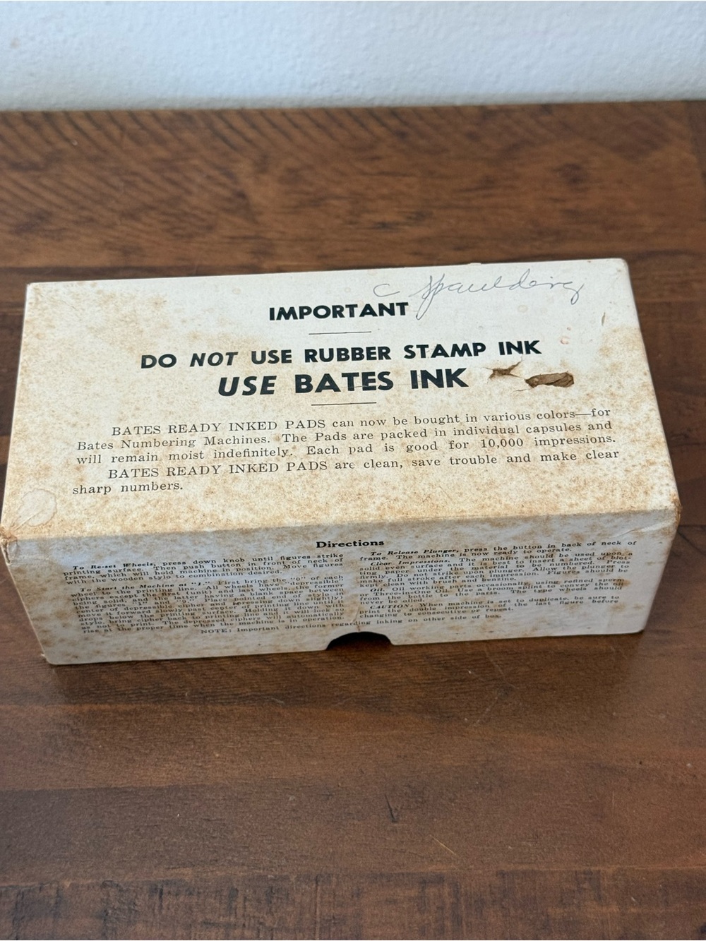 Bates Numbering Machine - Picture 11 of 14